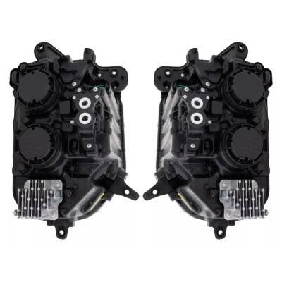 Rareelectrical - New Pair Of Headlights Compatible With Hyundai Palisade Limited Sport Utility 4-Door 3.8L 2020 2021 - Image 2