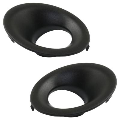 Rareelectrical - New Front Left And Front Right Fog Light Trim Compatible With Dodge Challenger Gt 6 Cyl 3.6L - Image 4