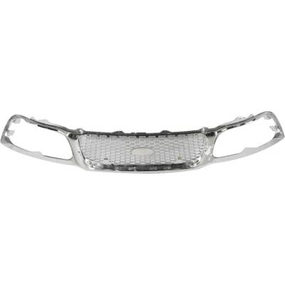 Rareelectrical - New Grille Assembly Compatible With Ford F-250 Base 8 Cyl 5.4L F-150 King Ranch 8 Cyl 4.6L F-250 - Image 4