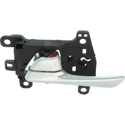 Rareelectrical - Left Front Interior Door Handle Compatible With 2016-2018 Hyundai Tucson Silver With Lock Button - Image 4