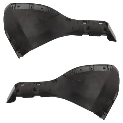 Rareelectrical - Front Bumper Filler Set Compatible With 2019-2024 Ram 1500 Rebel Lh Rh Textured Black Without Park - Image 4