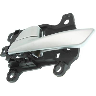 Rareelectrical - Front Driver Side Interior Door Handle Compatible With 2016-2018 Hyundai Tucson Silver With Lock - Image 2