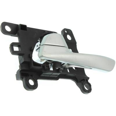 Rareelectrical - Front Driver Side Interior Door Handle Compatible With 2016-2018 Hyundai Tucson Silver With Lock - Image 3