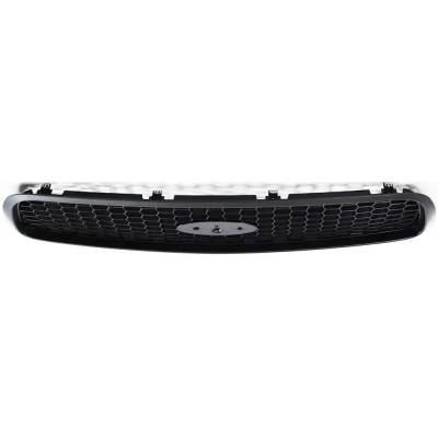 Rareelectrical - New Textured Gray Grille Assembly Compatible With Ford Crown Victoria Lx 8 Cyl 4.6L Crown Victoria - Image 5