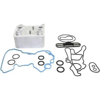 Rareelectrical - New Oil Cooler Compatible With Ford F-250 Super Duty Xl 8 Cyl 6.0L F-250 Super Duty Xlt 8 Cyl 6.0L - Image 4