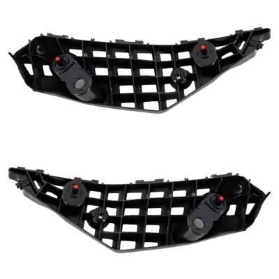 Rareelectrical - New Front Left And Front Right Bumper Bracket Compatible With Toyota Highlander Le 6 Cyl 3.5L - Image 4