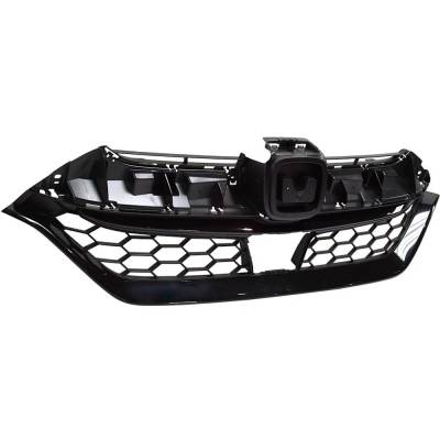 Rareelectrical - New Textured Gray Grille Assembly Compatible With Honda Cr-V Ex-L 4 Cyl 1.5L Cr-V Touring 4 Cyl 1.5L - Image 2