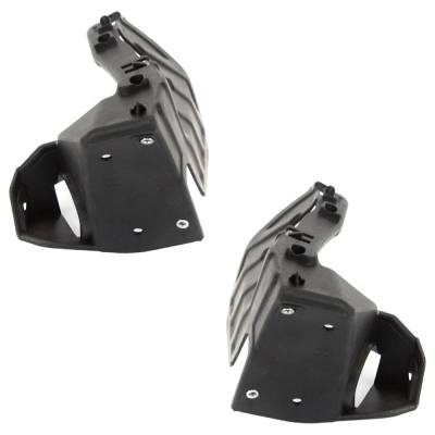 Rareelectrical - New Front Left Rear Section And Front Right Rear Section Bumper Retainer Compatible With Gmc Sierra - Image 3