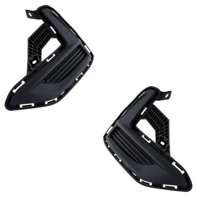 Rareelectrical - New Front Left And Front Right Bumper Filler Compatible With Nissan Sentra S Plus 4 Cyl 2.0L Sentra - Image 2