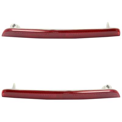 Rareelectrical - New Rear Left And Rear Right Bumper Reflector Compatible With Dodge Challenger R/T 8 Cyl 5.7L - Image 6