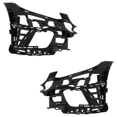 Rareelectrical - New Front Left Upper And Front Right Upper Bumper Bracket Compatible With Mercedes Benz C300 Base - Image 2