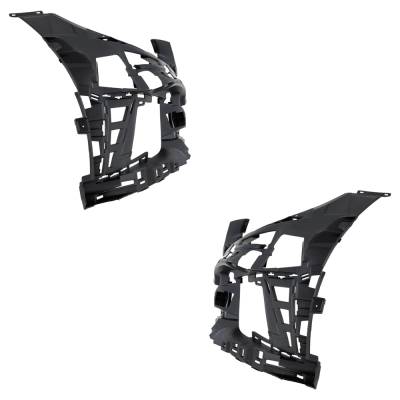 Rareelectrical - New Front Left Upper And Front Right Upper Bumper Bracket Compatible With Mercedes Benz C300 Base - Image 3