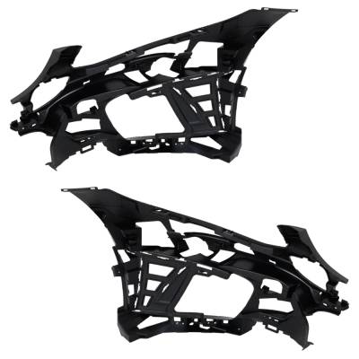 Rareelectrical - New OEM Replacement Front Left Upper And Front Right Upper Bumper Bracket Compatible With Mercedes - Image 4