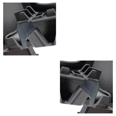 Rareelectrical - New OEM Replacement Front Left Upper And Front Right Upper Bumper Bracket Compatible With Mercedes - Image 8