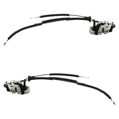 New Front Left And Front Right Door Lock Actuator Compatible With Nissan Murano Sv 6 Cyl 3.5L Murano