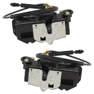 New Rear Left And Rear Right Door Lock Actuator Compatible With Cadillac Chevrolet Gmc Silverado