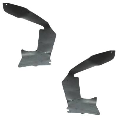 Rareelectrical - Engine Splash Guard Compatible With 1998-2004 Nissan Frontier Left And Right Plastic Guard - Image 4