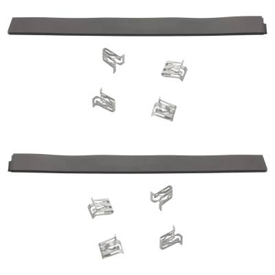 New Rear Left Lower And Rear Right Lower Door Molding And Beltlines Compatible With Tesla Model X