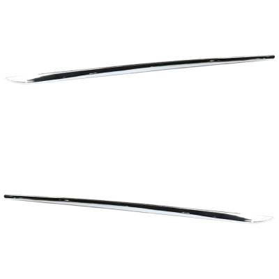 Rareelectrical - New Rear Left And Rear Right Door Molding And Beltlines Compatible With Mercedes Benz S450 Base S560 - Image 2