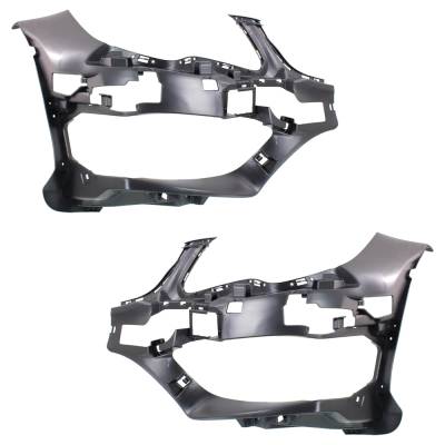 New Front Left And Front Right Bumper Bracket Compatible With Mercedes Benz E350 Base E400 Base