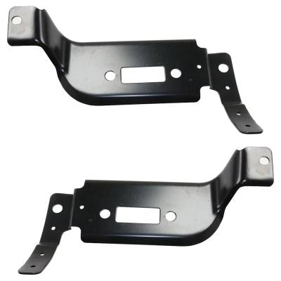 Rareelectrical - New Front Left Outer And Front Right Outer Bumper Bracket Compatible With Ford F-450 Super Duty Xl - Image 1