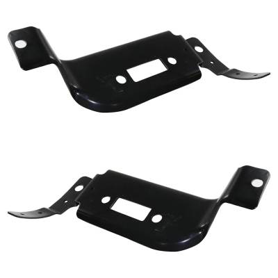 Rareelectrical - New Front Left Outer And Front Right Outer Bumper Bracket Compatible With Ford F-450 Super Duty Xl - Image 2