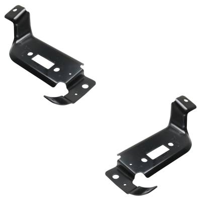 Rareelectrical - New Front Left Outer And Front Right Outer Bumper Bracket Compatible With Ford F-450 Super Duty Xl - Image 3