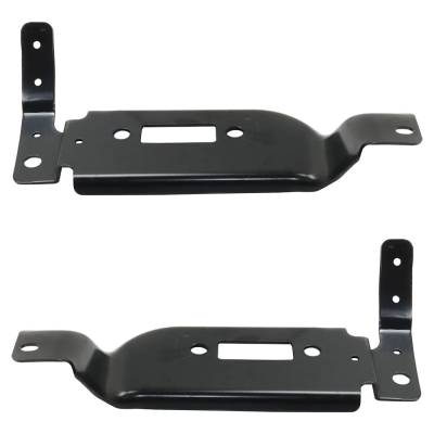 Rareelectrical - New Front Left Outer And Front Right Outer Bumper Bracket Compatible With Ford F-450 Super Duty Xl - Image 6