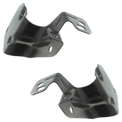 Rareelectrical - New Rear Left Outer And Rear Right Outer Bumper Bracket Compatible With Ford F-250 Super Duty - Image 3
