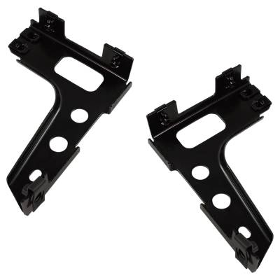 Rareelectrical - New Rear Left Outer And Rear Right Outer Bumper Bracket Compatible With Chevrolet Gmc Canyon All - Image 2