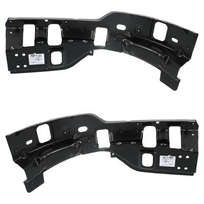 Rareelectrical - New Front Left And Front Right Bumper Bracket Compatible With Chevrolet Silverado 3500 Hd Lt 8 Cyl - Image 5