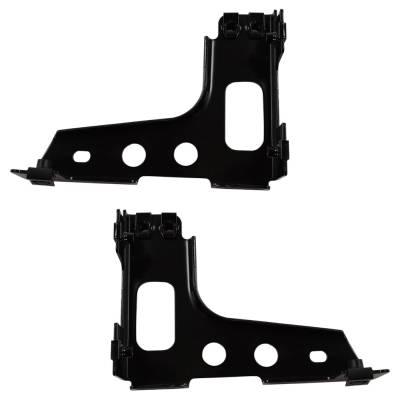 Rareelectrical - New Rear Left Outer And Rear Right Outer Bumper Bracket Compatible With Chevrolet Gmc Canyon - Image 1