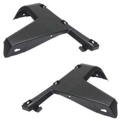 Rareelectrical - New Front Left And Front Right Bumper Bracket Compatible With Chevrolet Colorado Z71 Ls Colorado Z85 - Image 2