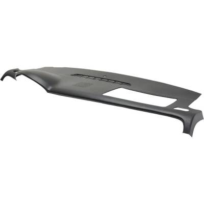 Rareelectrical - New Black Dash Cover Compatible With Chevrolet Gmc Sierra 1500 Slt 8 Cyl 5.3L Sierra 2500 Hd Slt 8 - Image 4