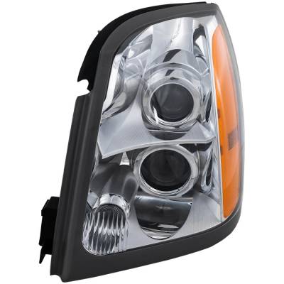 Rareelectrical - New Headlight Compatible With 2004-2009 Cadillac Srx 3.6L 4.6L V6 Ly7 Lh2 Left Driver Side Halogen - Image 3