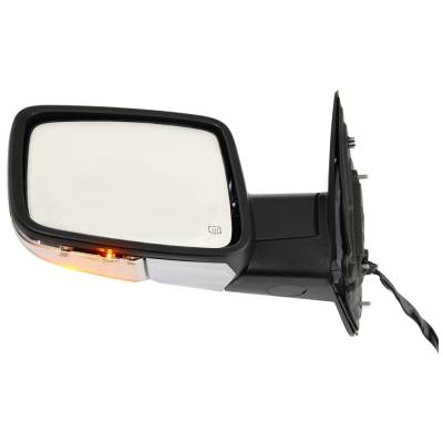 Rareelectrical - Side Mirror Fits 2013 Ram 1500 2500 3500 3.6L 5.7L V6 Left Driver Side 395Hp Replaces 68096199Ah-Pfm - Image 4