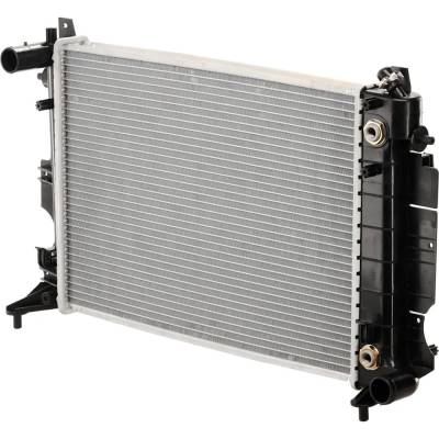 Rareelectrical - New 1.25 In. Radiator Compatible With Saab 900 S Turbo 4 Cyl 2.0L 900 S 4 Cyl 2.1L 900 Se 6 Cyl 2.5L - Image 2