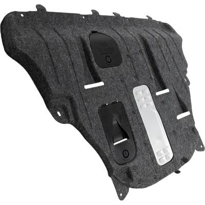 Rareelectrical - Engine Under Cover Splash Shield Compatible With 2015-2018 Jeep Cherokee Center 2.4L 4-Cyl 3.2L V6 - Image 2
