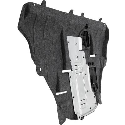 Rareelectrical - Engine Under Cover Splash Shield Compatible With 2015-2018 Jeep Cherokee Center 2.4L 4-Cyl 3.2L V6 - Image 3