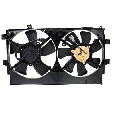 Rareelectrical - Radiator Cooling Fan Assembly Compatible With 2008-2015 Mitsubishi Lancer Turbocharged Outlander - Image 2
