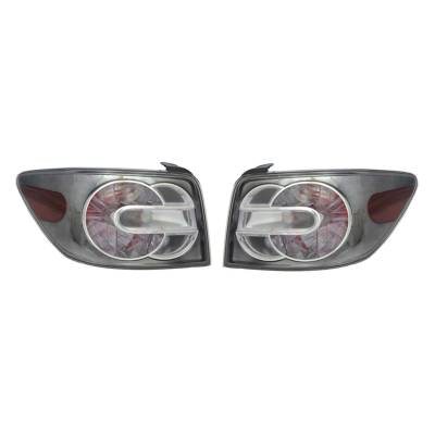 New Pair Of Tail Lights Compatible With Mazda Cx-7 2010 2011 2012 By Part Numbers Ma2801150