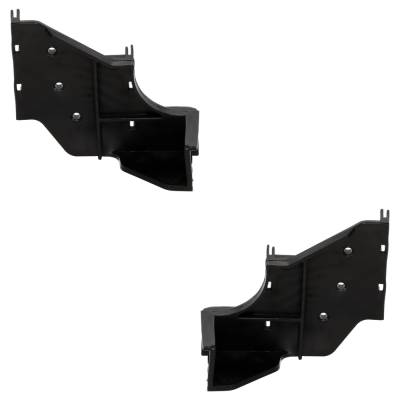 New Front Left And Front Right Bumper Bracket Compatible With Toyota Tacoma Base 4 Cyl 2.4L Tacoma