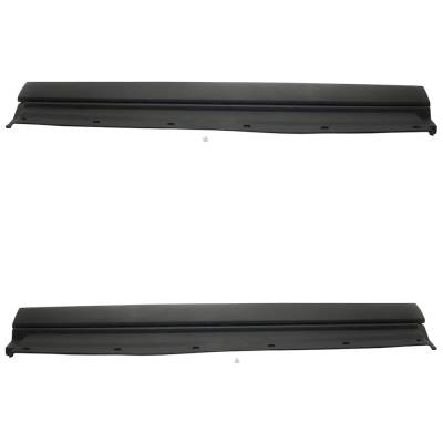New Front Left Lower And Front Right Lower Door Molding And Beltlines Compatible With Toyota Rav4