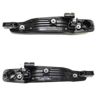 Rareelectrical - Front Pair Exterior Door Handle Compatible With 2004-2012 Mitsubishi Galant Textured Black Without - Image 5