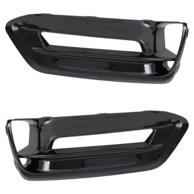 New Front Left And Front Right Fog Light Trim Compatible With Honda Accord Ex-L 4 Cyl 2.0L Accord