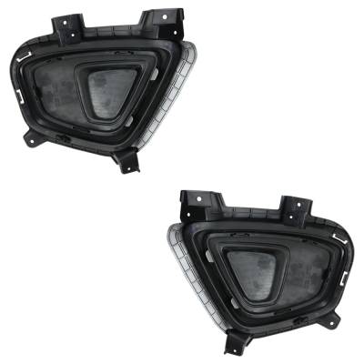 Rareelectrical - New Front Left And Front Right Fog Light Cover Compatible With Kia Sorento Lx Sorento L 2016-2018 By - Image 5
