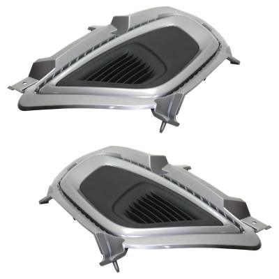 Rareelectrical - New Front Left And Front Right Fog Light Cover Compatible With Kia Sorento Lx Sorento Ex 2016-2018 - Image 3