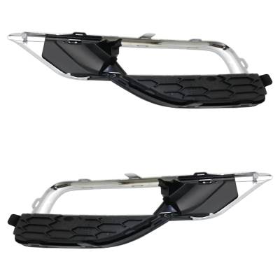 Rareelectrical - New Front Left And Front Right Fog Light Trim Compatible With Honda Cr-V Ex Cr-V Se 2015-2016 By - Image 5