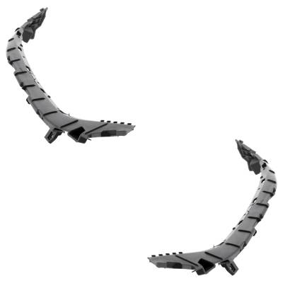 Rareelectrical - New Front Left And Front Right Bumper Bracket Compatible With Hyundai Elantra Gl Se Elantra Ultimate - Image 2
