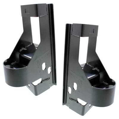 Rareelectrical - New Front Left And Front Right Bumper Bracket Compatible With Dodge B2500 Base 8 Cyl 5.9L Ram 2500 - Image 2